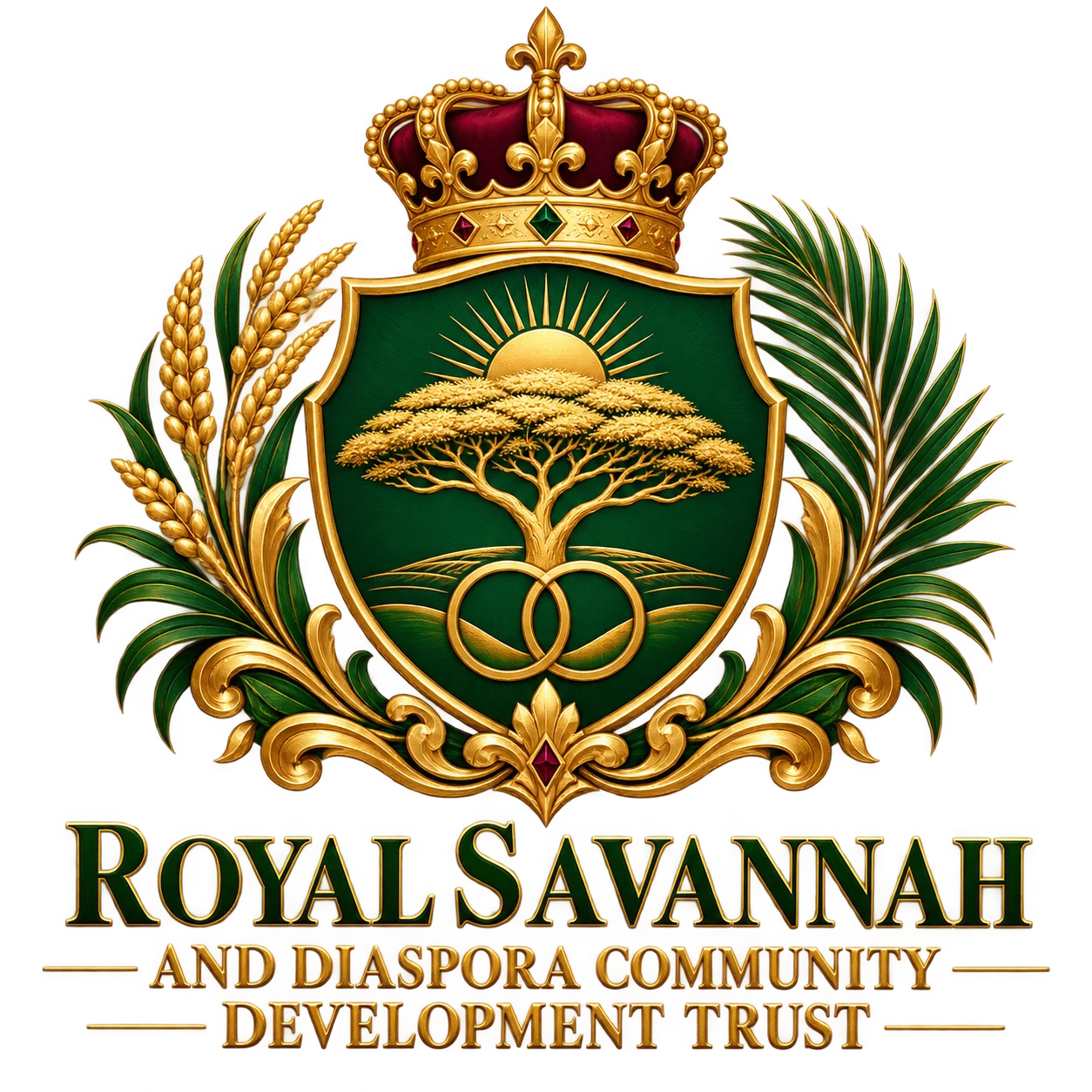 Royal Savannah and Diaspora Community Development Trust crest